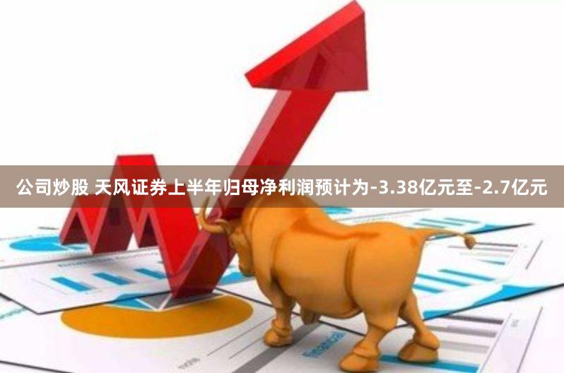 公司炒股 天风证券上半年归母净利润预计为-3.38亿元至-2